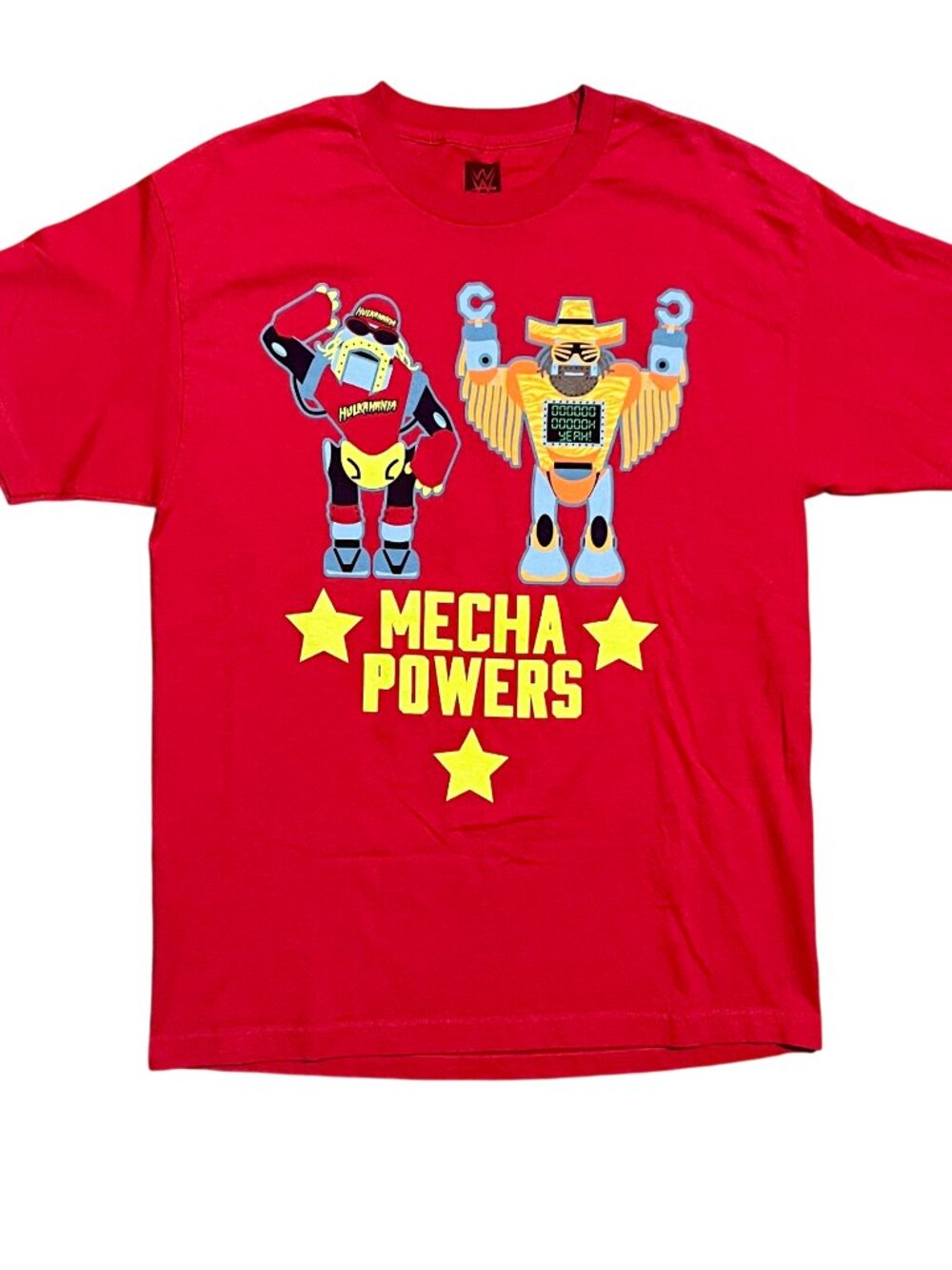 WWE WrestleMania 31 Mecha Powers Hulk Hogan Macho Man T-Shirt, Men's Large